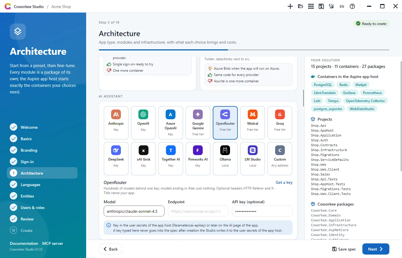 AI assistant